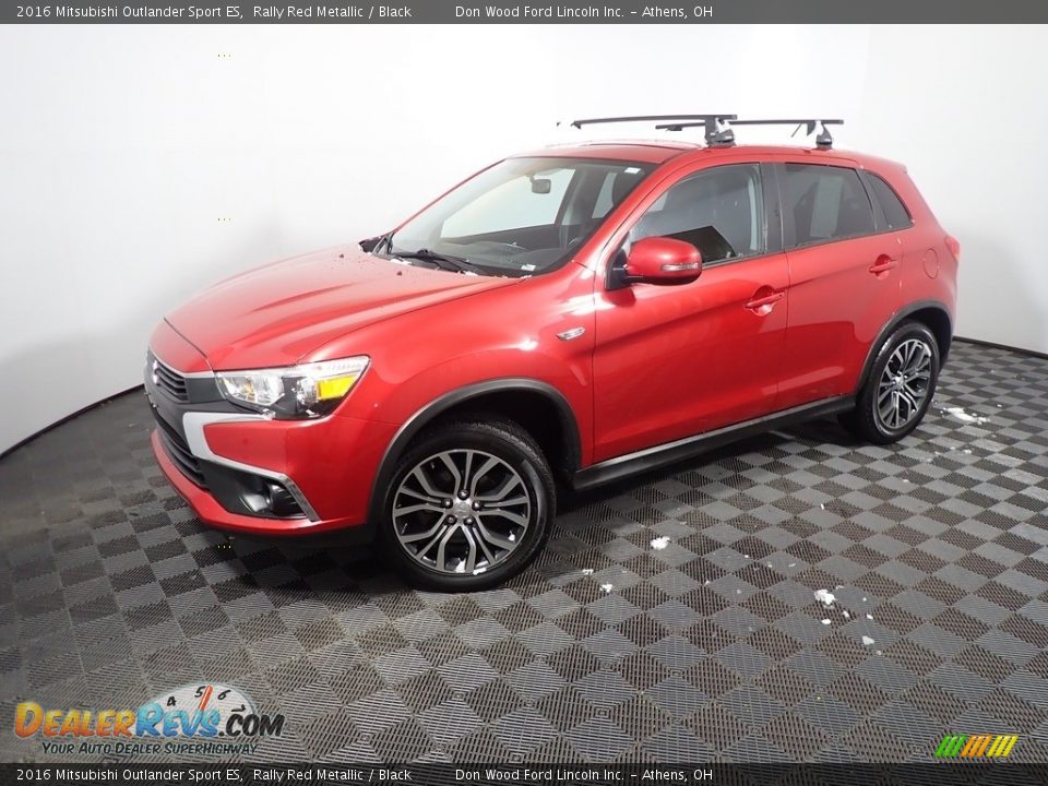 2016 Mitsubishi Outlander Sport ES Rally Red Metallic / Black Photo #8