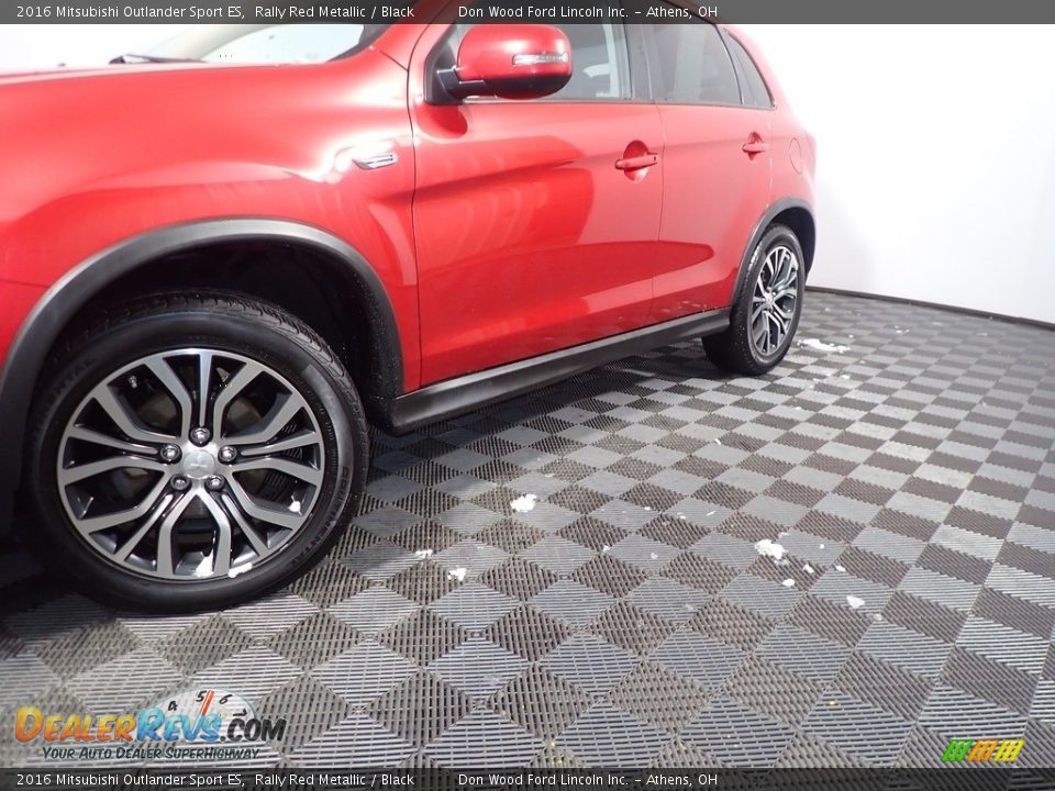 2016 Mitsubishi Outlander Sport ES Rally Red Metallic / Black Photo #9