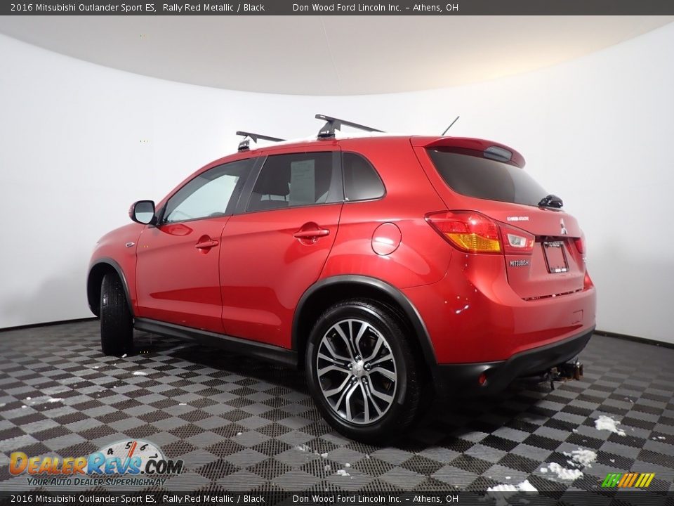 2016 Mitsubishi Outlander Sport ES Rally Red Metallic / Black Photo #10