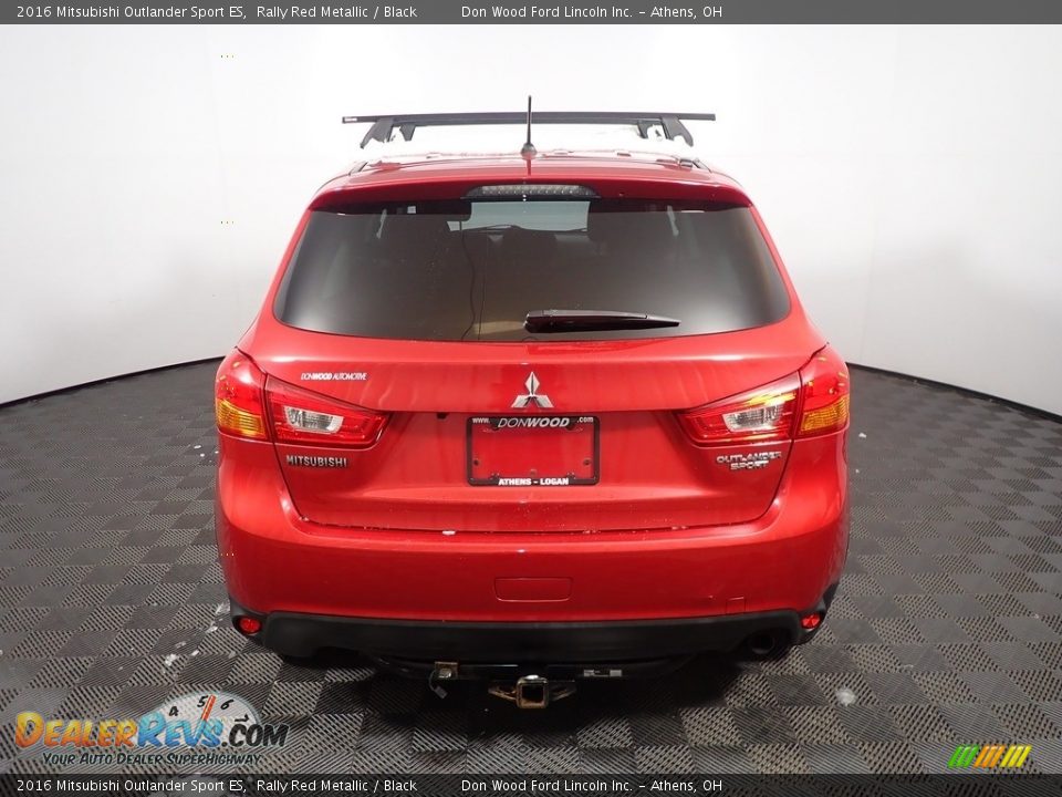 2016 Mitsubishi Outlander Sport ES Rally Red Metallic / Black Photo #12