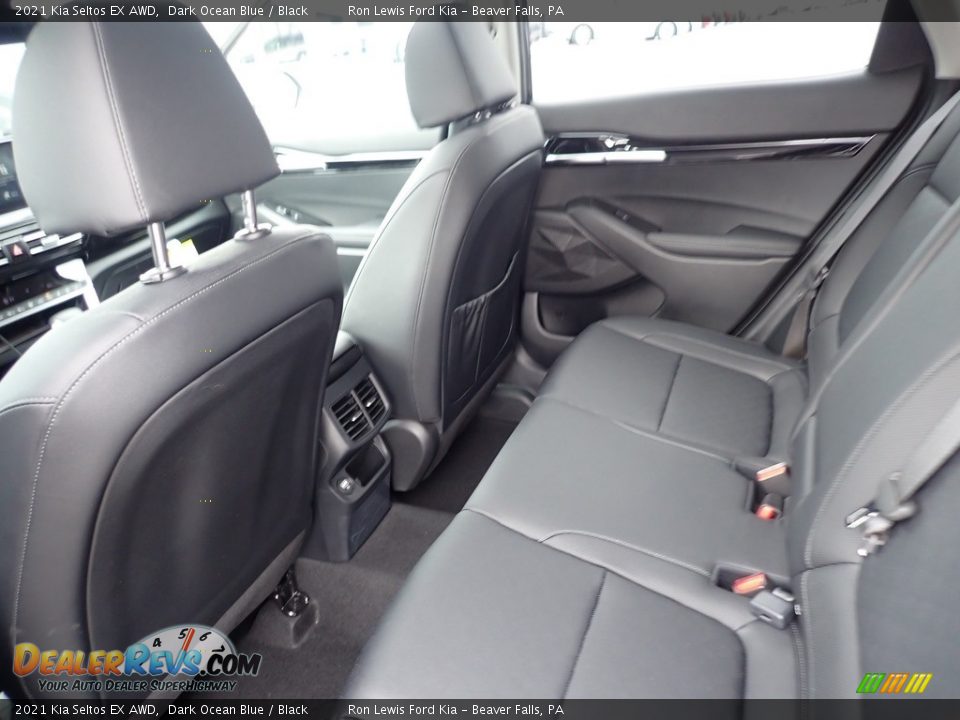2021 Kia Seltos EX AWD Dark Ocean Blue / Black Photo #9