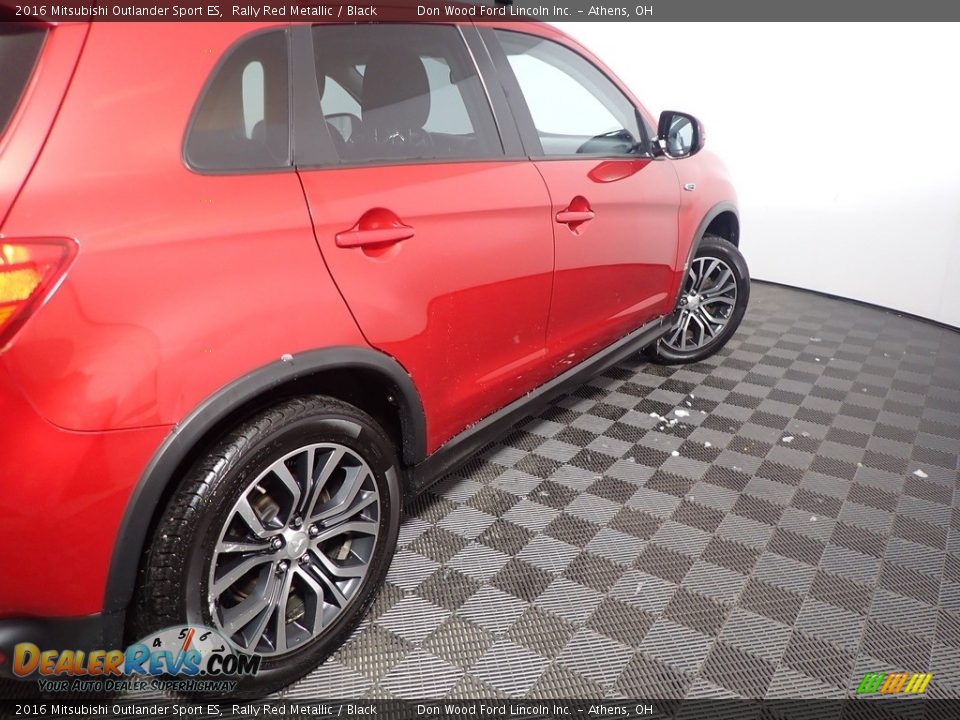 2016 Mitsubishi Outlander Sport ES Rally Red Metallic / Black Photo #18