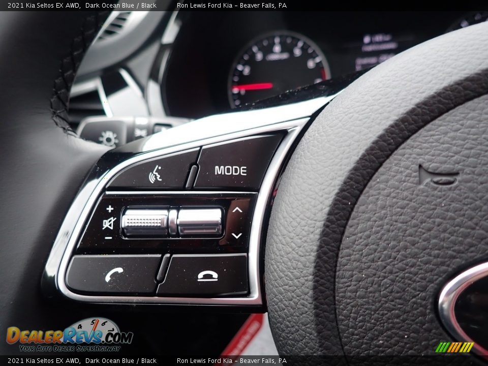2021 Kia Seltos EX AWD Dark Ocean Blue / Black Photo #18