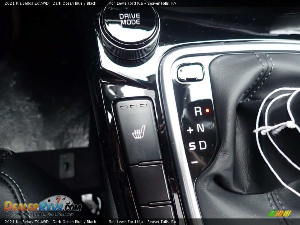 2021 Kia Seltos EX AWD Dark Ocean Blue / Black Photo #19