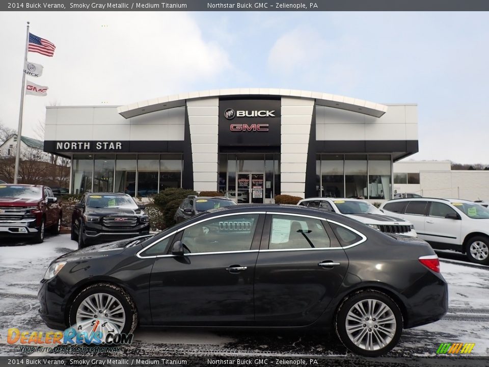 2014 Buick Verano Smoky Gray Metallic / Medium Titanium Photo #1