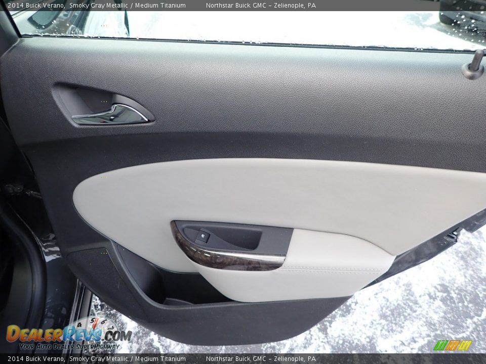 2014 Buick Verano Smoky Gray Metallic / Medium Titanium Photo #8