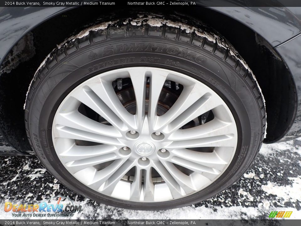 2014 Buick Verano Smoky Gray Metallic / Medium Titanium Photo #14