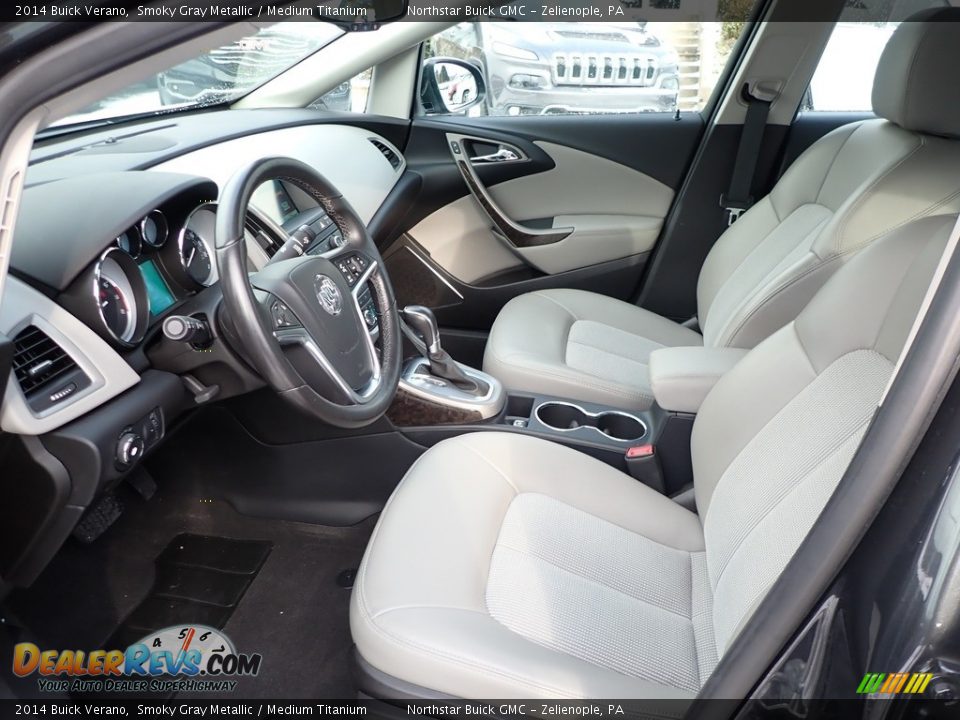 2014 Buick Verano Smoky Gray Metallic / Medium Titanium Photo #16