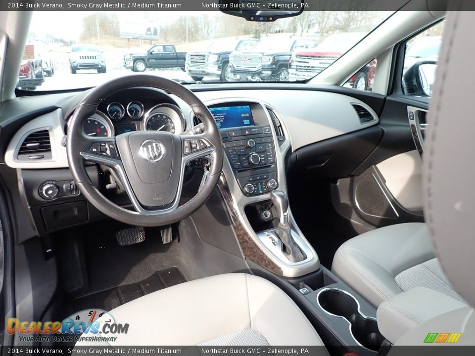 2014 Buick Verano Smoky Gray Metallic / Medium Titanium Photo #18