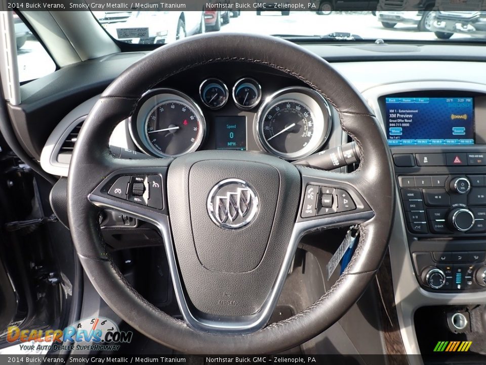 2014 Buick Verano Smoky Gray Metallic / Medium Titanium Photo #21