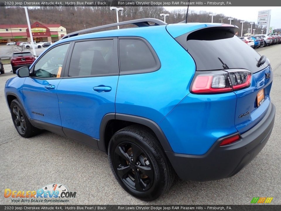 2020 Jeep Cherokee Altitude 4x4 Hydro Blue Pearl / Black Photo #3