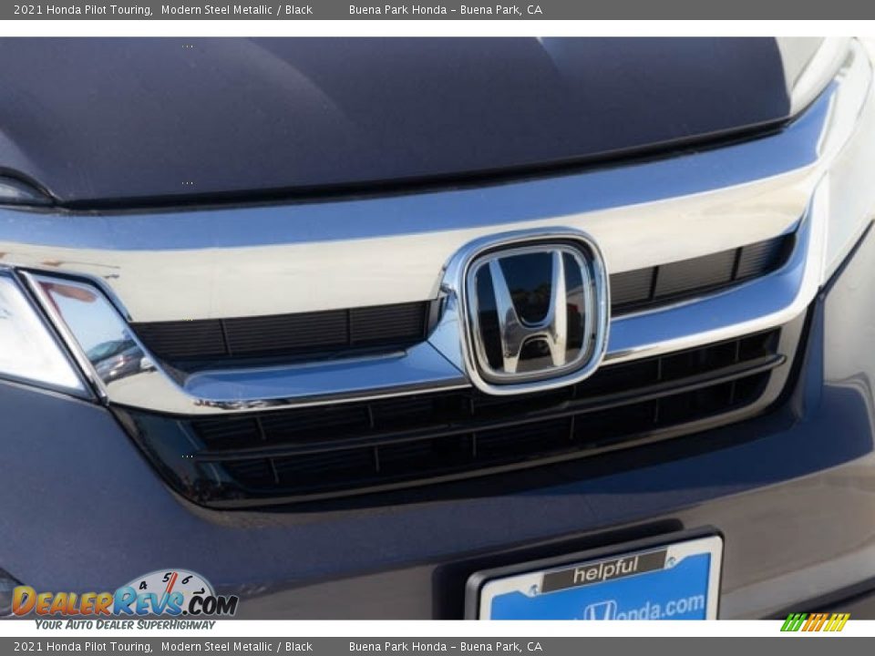 2021 Honda Pilot Touring Modern Steel Metallic / Black Photo #4