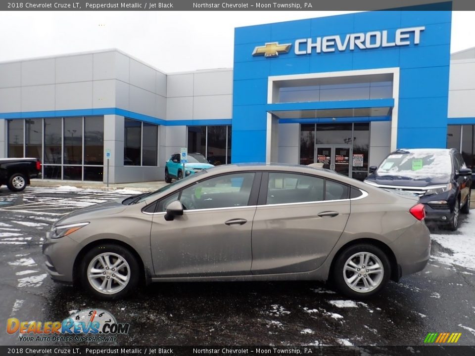 2018 Chevrolet Cruze LT Pepperdust Metallic / Jet Black Photo #3