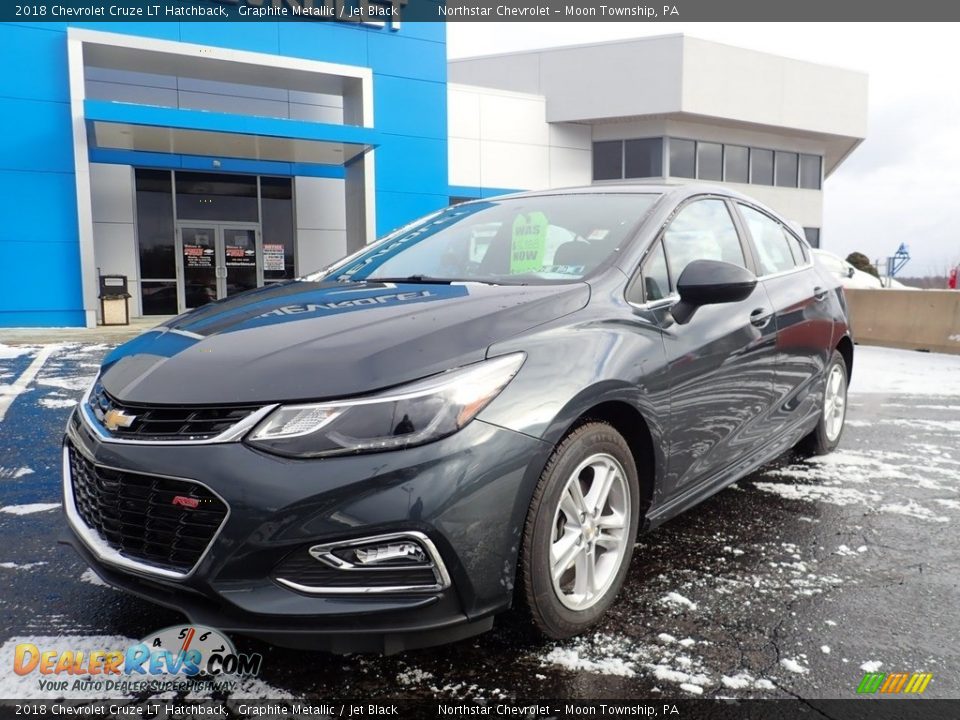 Graphite Metallic 2018 Chevrolet Cruze LT Hatchback Photo #2