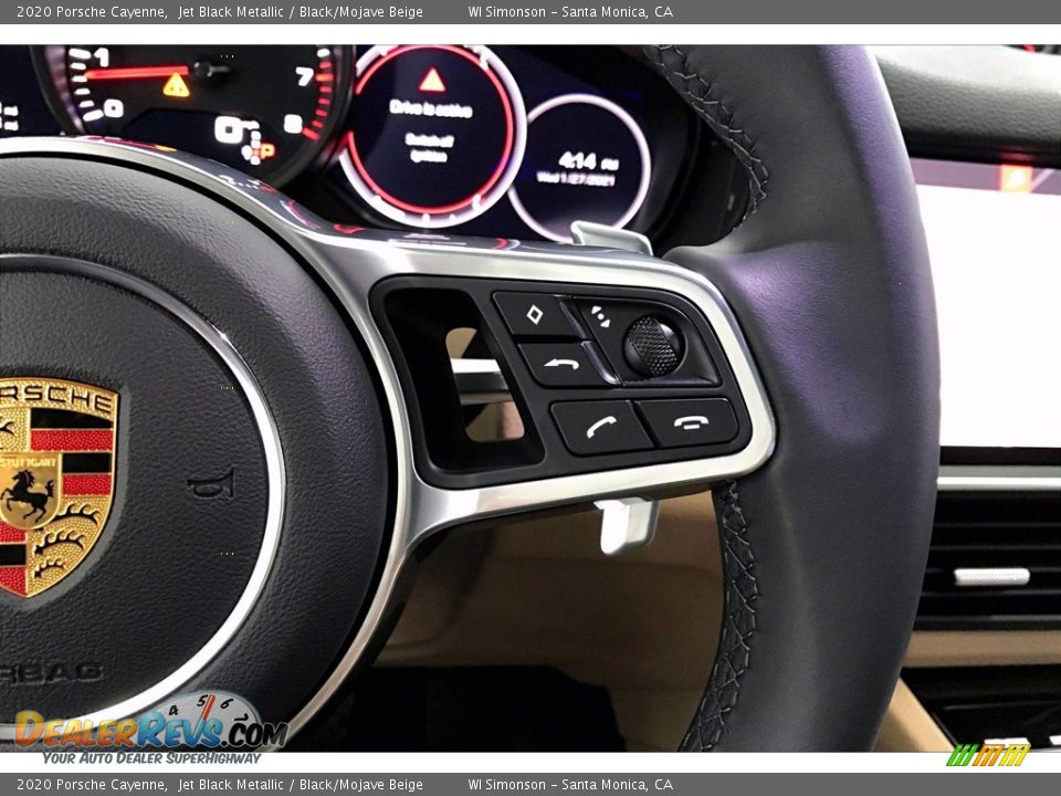 2020 Porsche Cayenne  Steering Wheel Photo #21