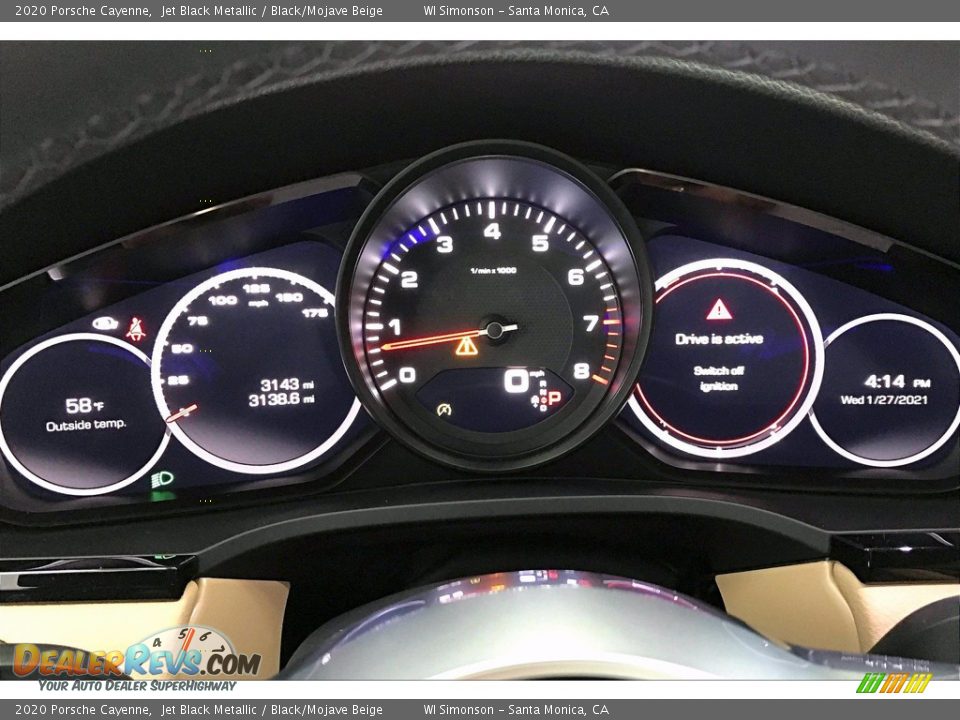 2020 Porsche Cayenne  Gauges Photo #22