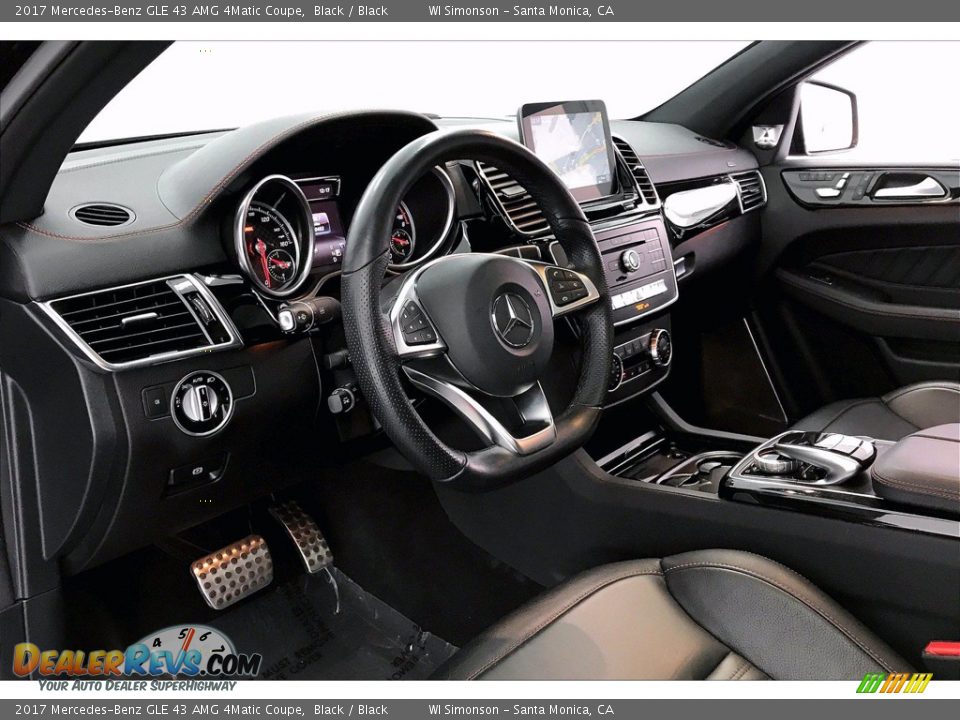 2017 Mercedes-Benz GLE 43 AMG 4Matic Coupe Black / Black Photo #14