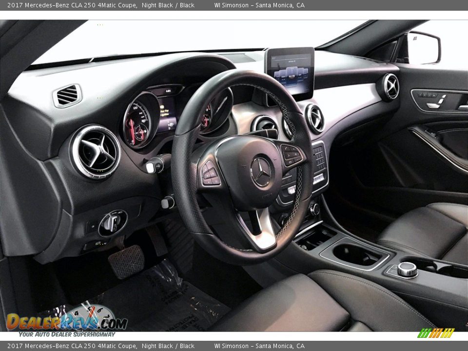 Dashboard of 2017 Mercedes-Benz CLA 250 4Matic Coupe Photo #14