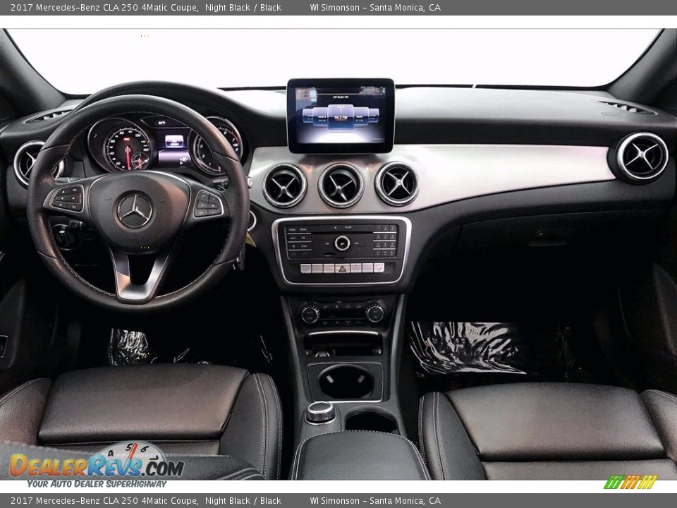 Dashboard of 2017 Mercedes-Benz CLA 250 4Matic Coupe Photo #15