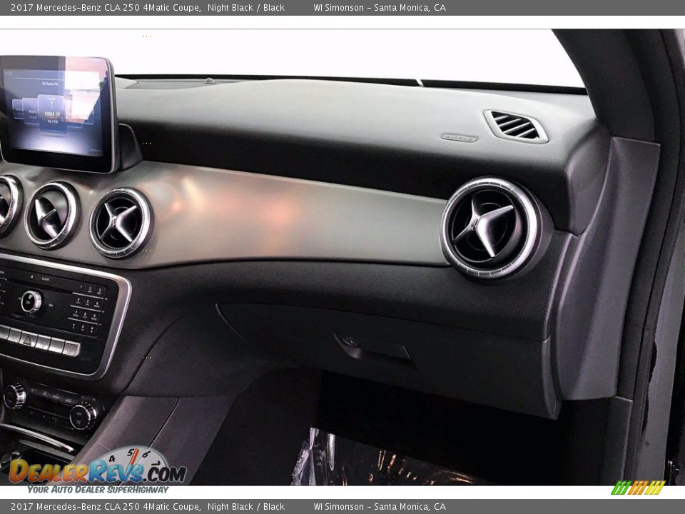 Dashboard of 2017 Mercedes-Benz CLA 250 4Matic Coupe Photo #16