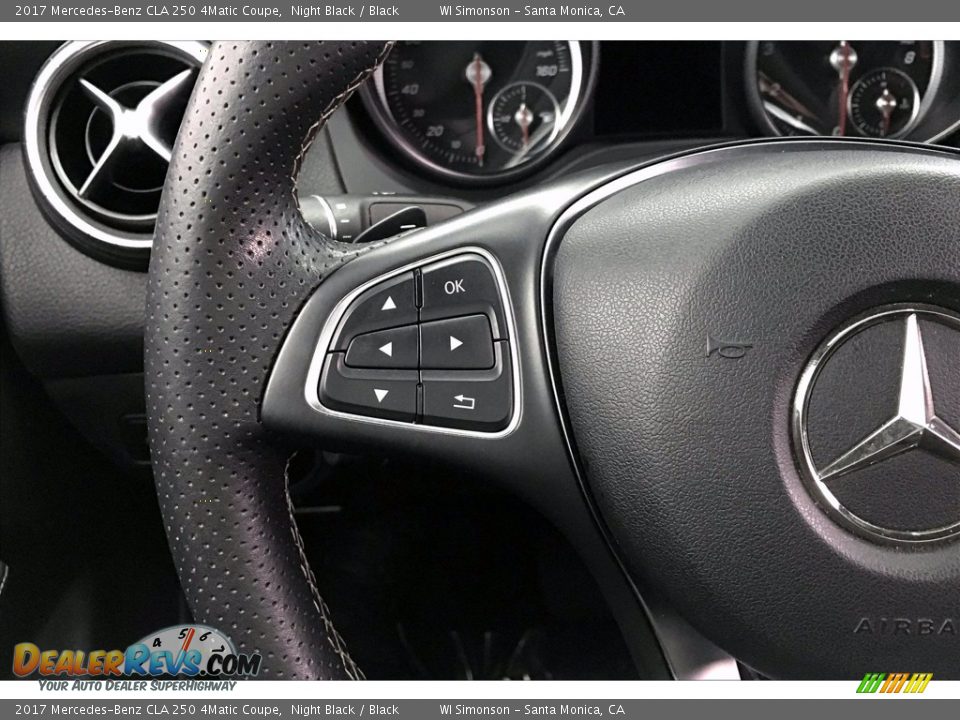 2017 Mercedes-Benz CLA 250 4Matic Coupe Steering Wheel Photo #21