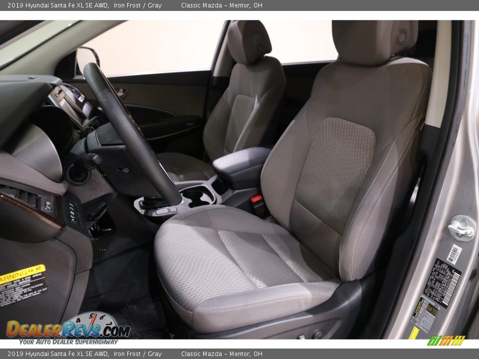 Front Seat of 2019 Hyundai Santa Fe XL SE AWD Photo #6