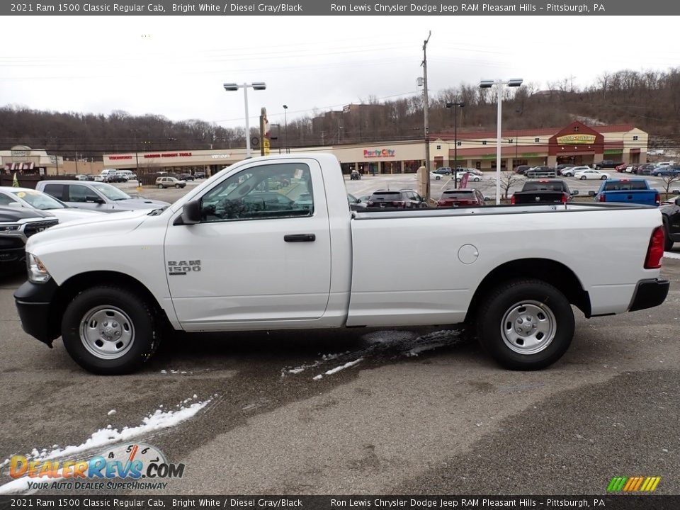 2021 Ram 1500 Classic Regular Cab Bright White / Diesel Gray/Black Photo #2