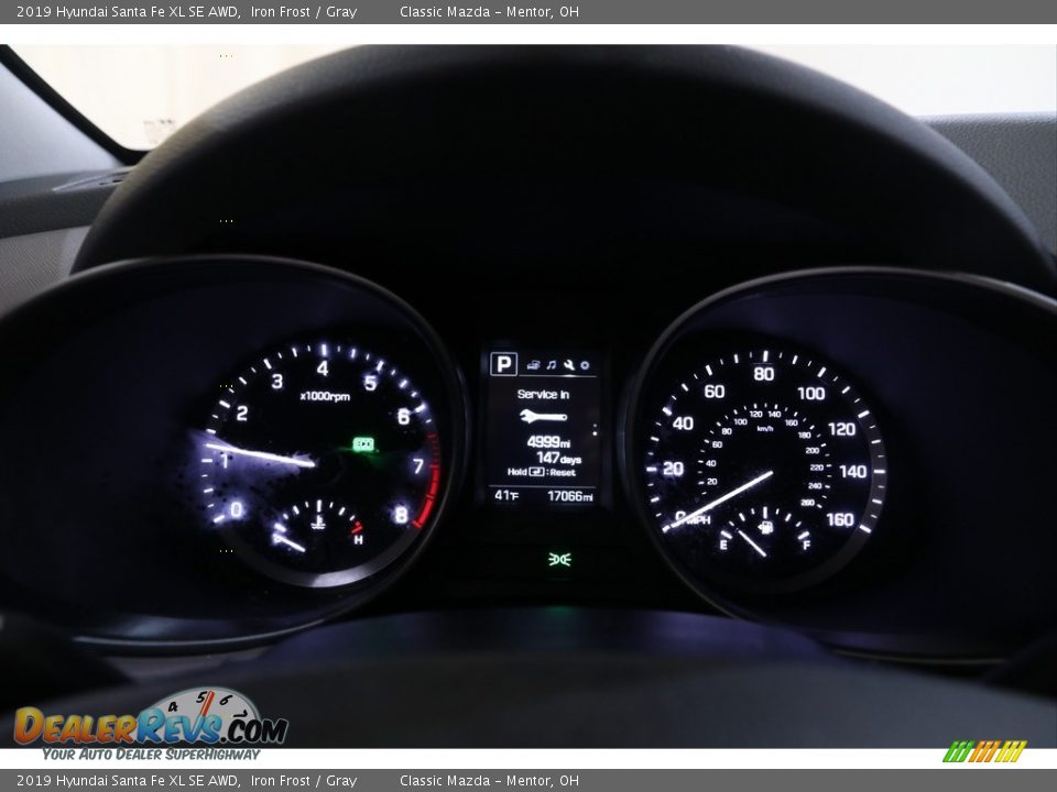 2019 Hyundai Santa Fe XL SE AWD Gauges Photo #9
