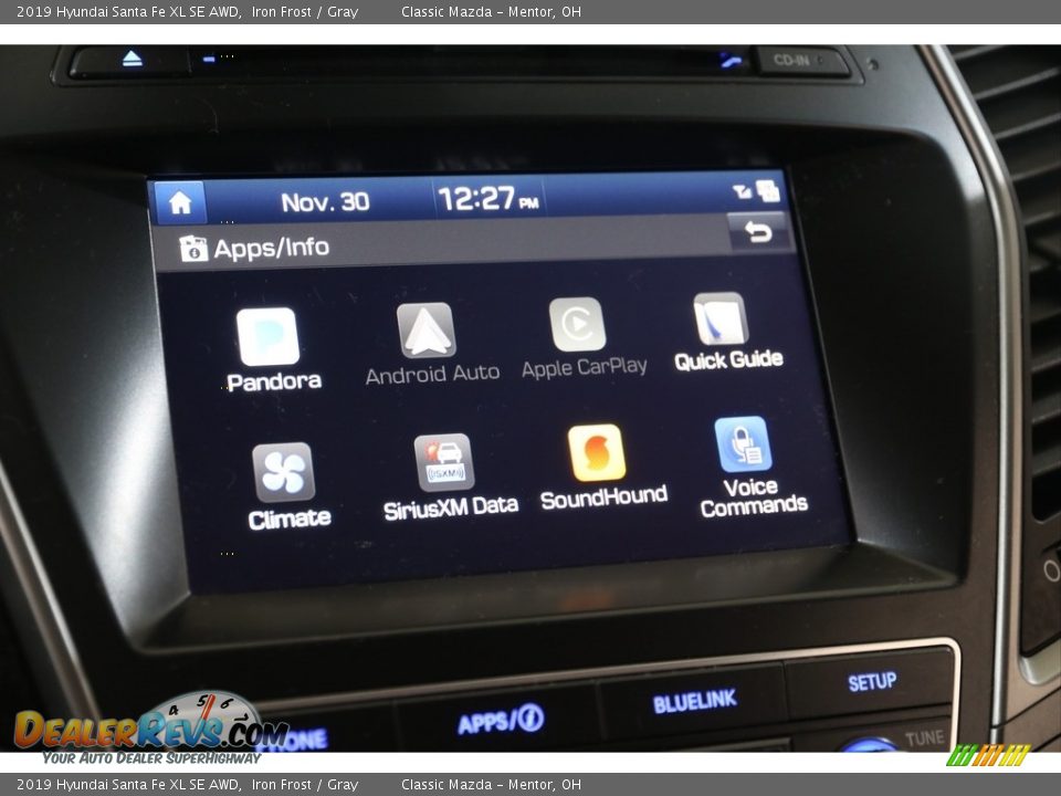 2019 Hyundai Santa Fe XL SE AWD Iron Frost / Gray Photo #12
