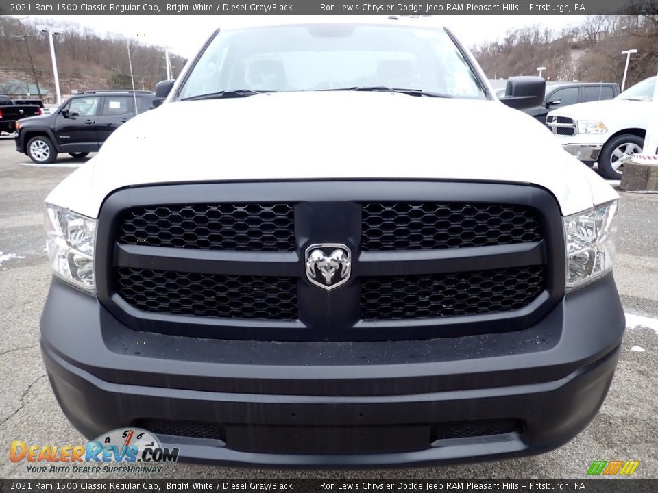 2021 Ram 1500 Classic Regular Cab Bright White / Diesel Gray/Black Photo #8