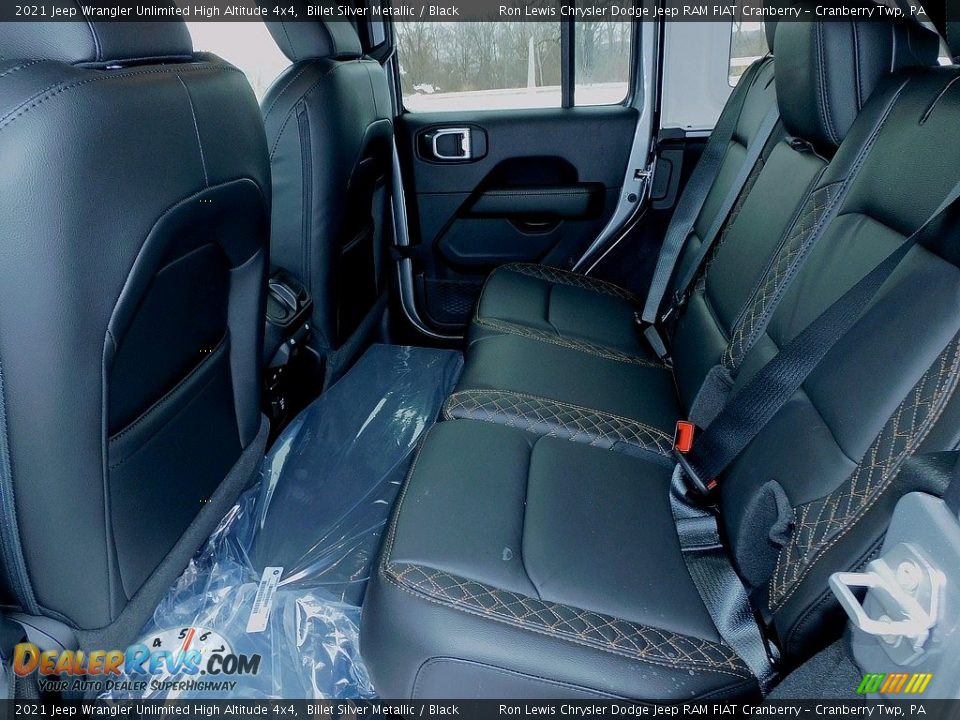 2021 Jeep Wrangler Unlimited High Altitude 4x4 Billet Silver Metallic / Black Photo #12