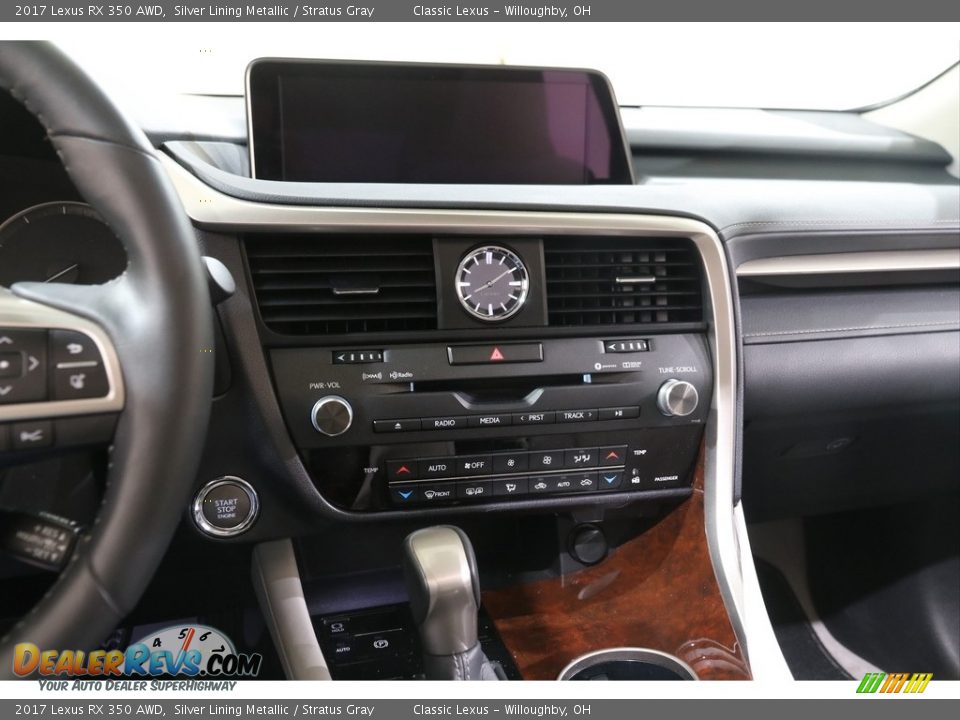 2017 Lexus RX 350 AWD Silver Lining Metallic / Stratus Gray Photo #9