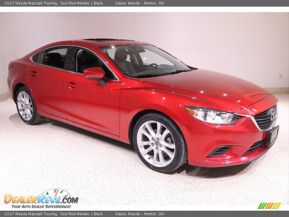 2017 Mazda Mazda6 Touring Soul Red Metallic / Black Photo #1