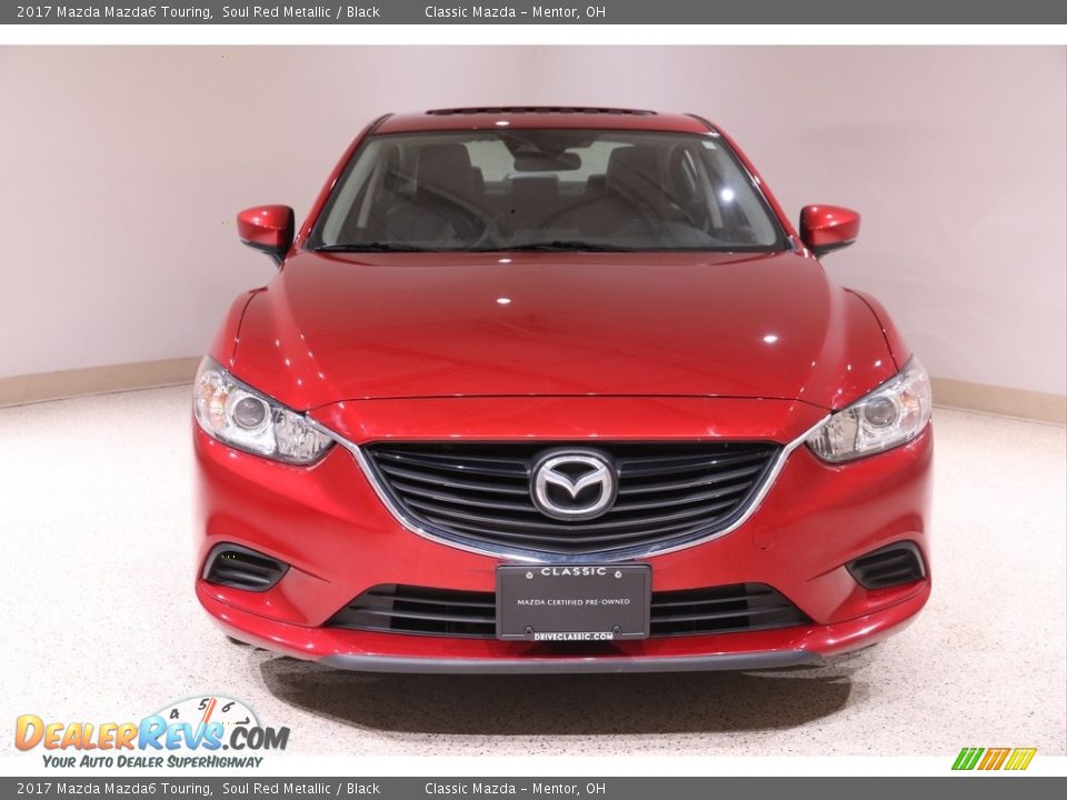 2017 Mazda Mazda6 Touring Soul Red Metallic / Black Photo #2