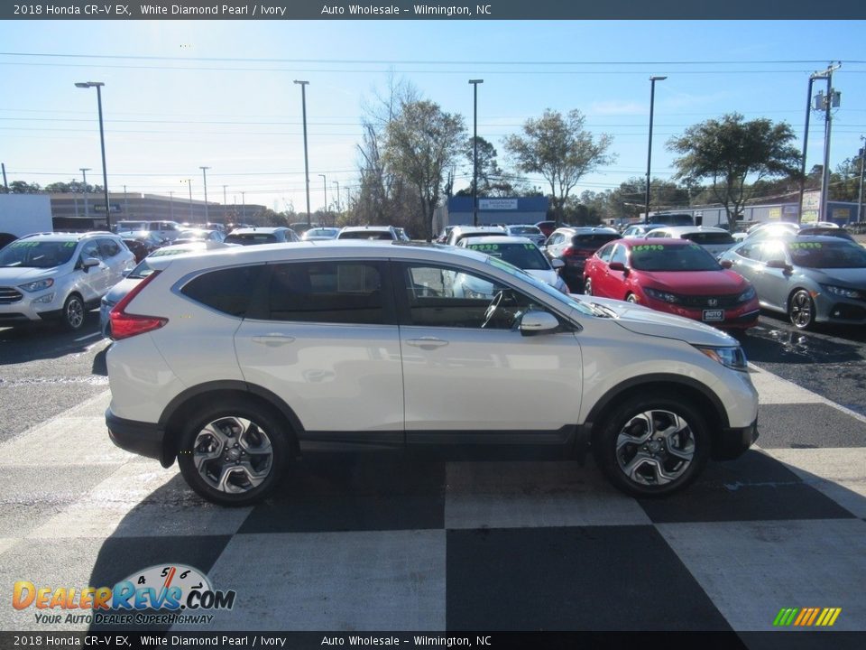 2018 Honda CR-V EX White Diamond Pearl / Ivory Photo #3