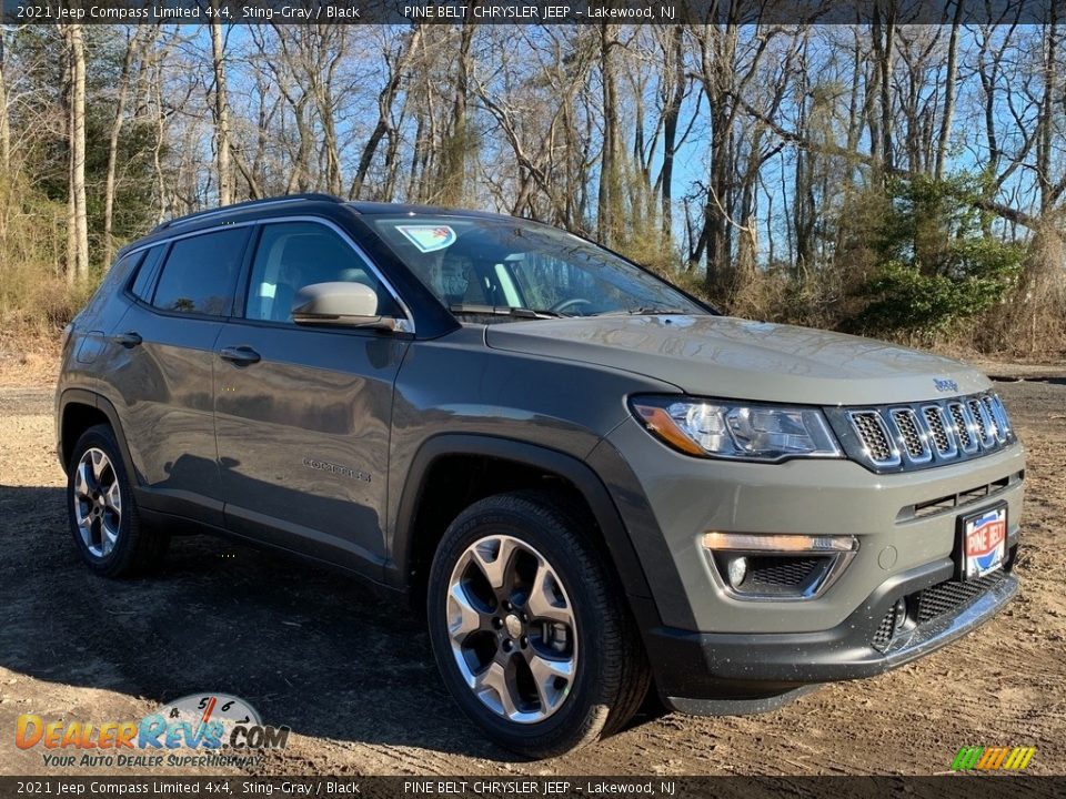 2021 Jeep Compass Limited 4x4 Sting-Gray / Black Photo #1