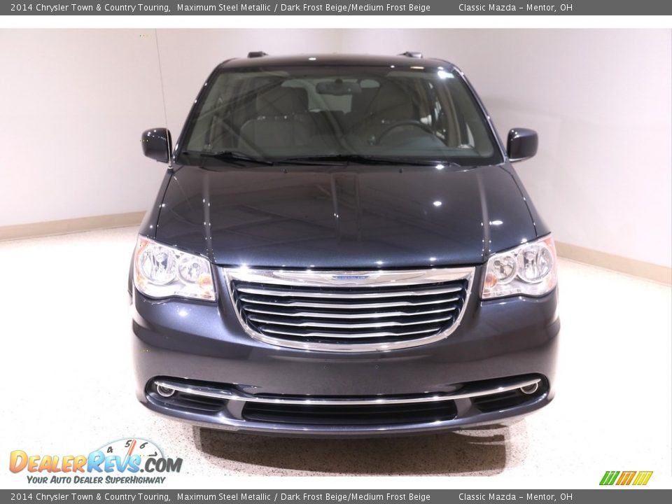 2014 Chrysler Town & Country Touring Maximum Steel Metallic / Dark Frost Beige/Medium Frost Beige Photo #2