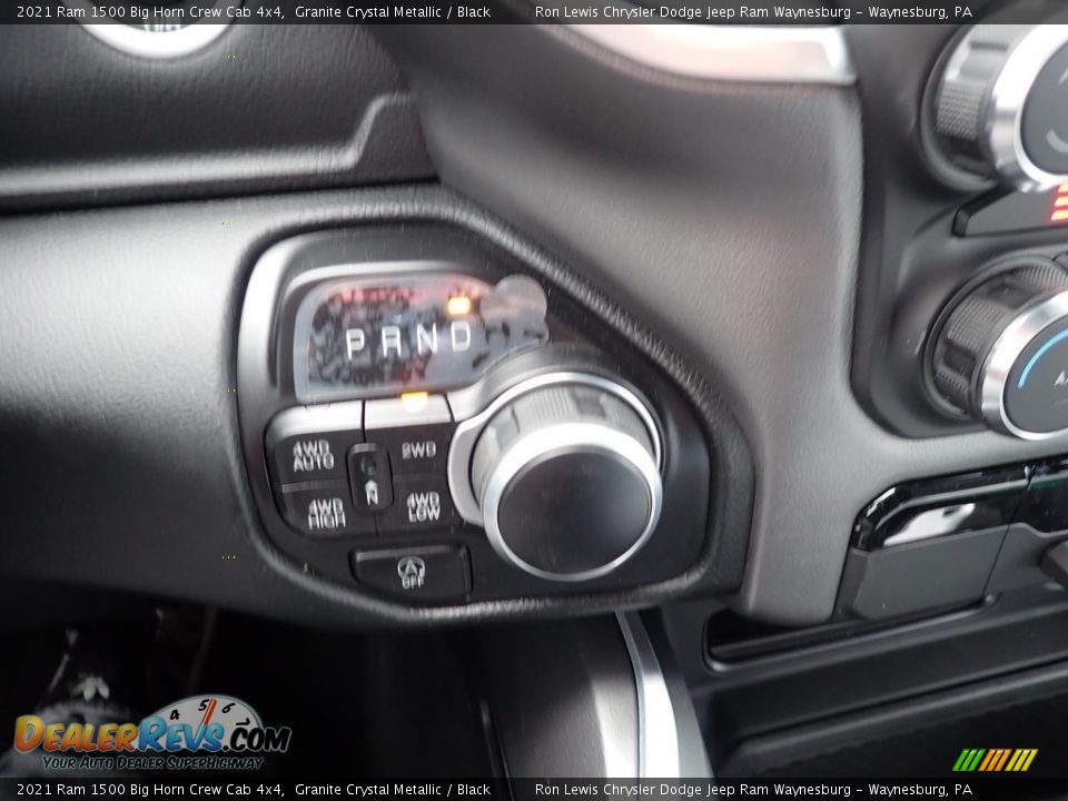 2021 Ram 1500 Big Horn Crew Cab 4x4 Granite Crystal Metallic / Black Photo #20