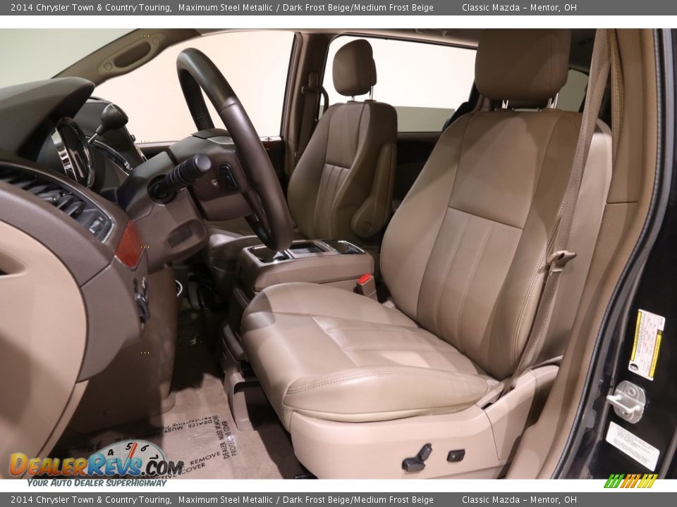 2014 Chrysler Town & Country Touring Maximum Steel Metallic / Dark Frost Beige/Medium Frost Beige Photo #5
