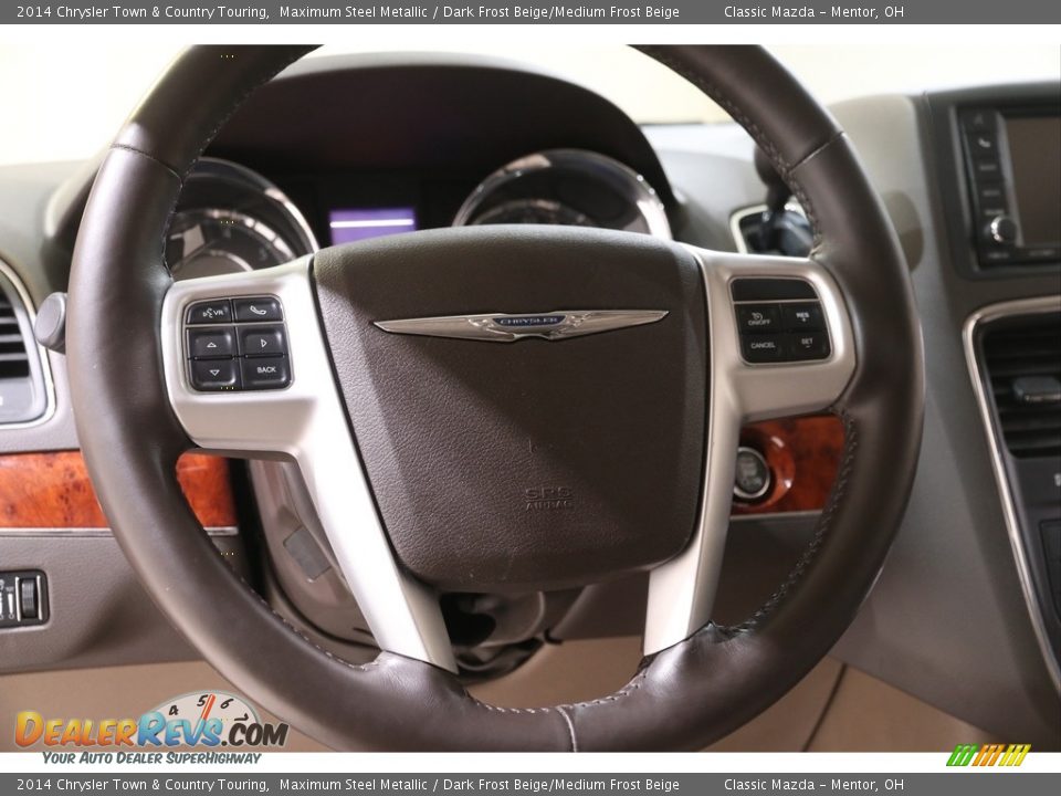 2014 Chrysler Town & Country Touring Maximum Steel Metallic / Dark Frost Beige/Medium Frost Beige Photo #7