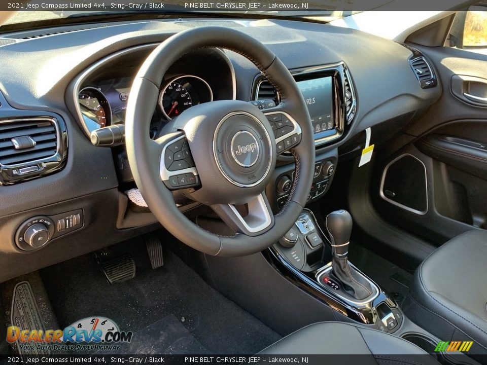 2021 Jeep Compass Limited 4x4 Sting-Gray / Black Photo #12