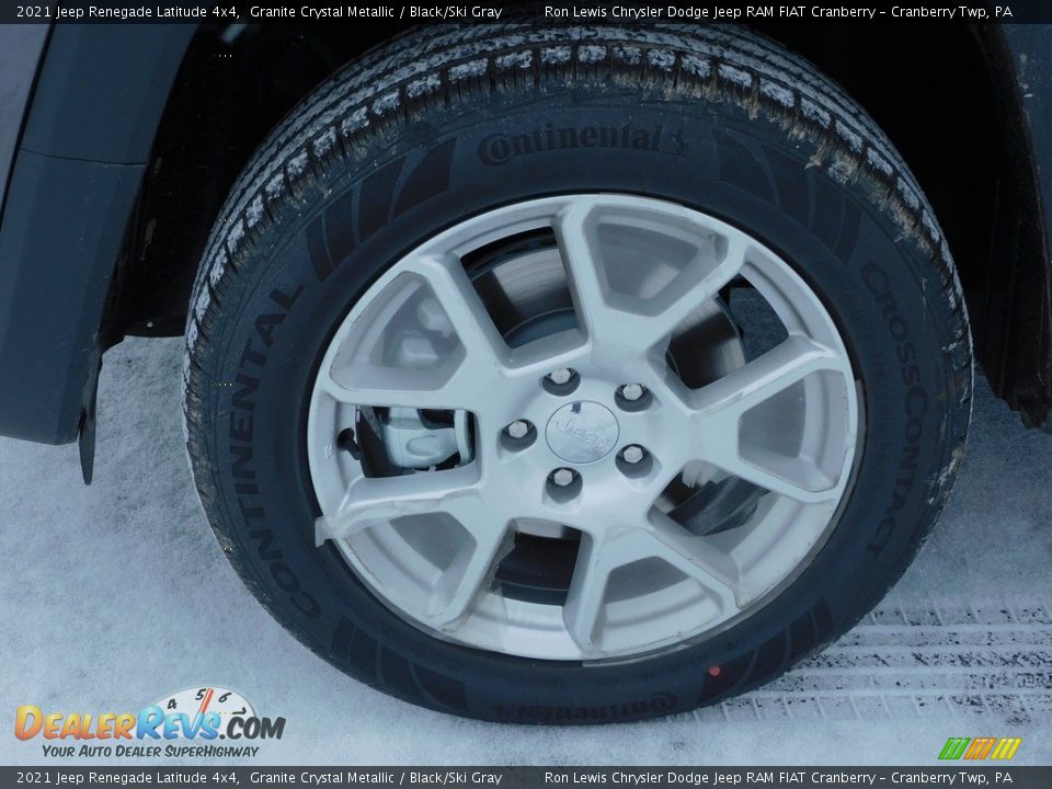 2021 Jeep Renegade Latitude 4x4 Granite Crystal Metallic / Black/Ski Gray Photo #10