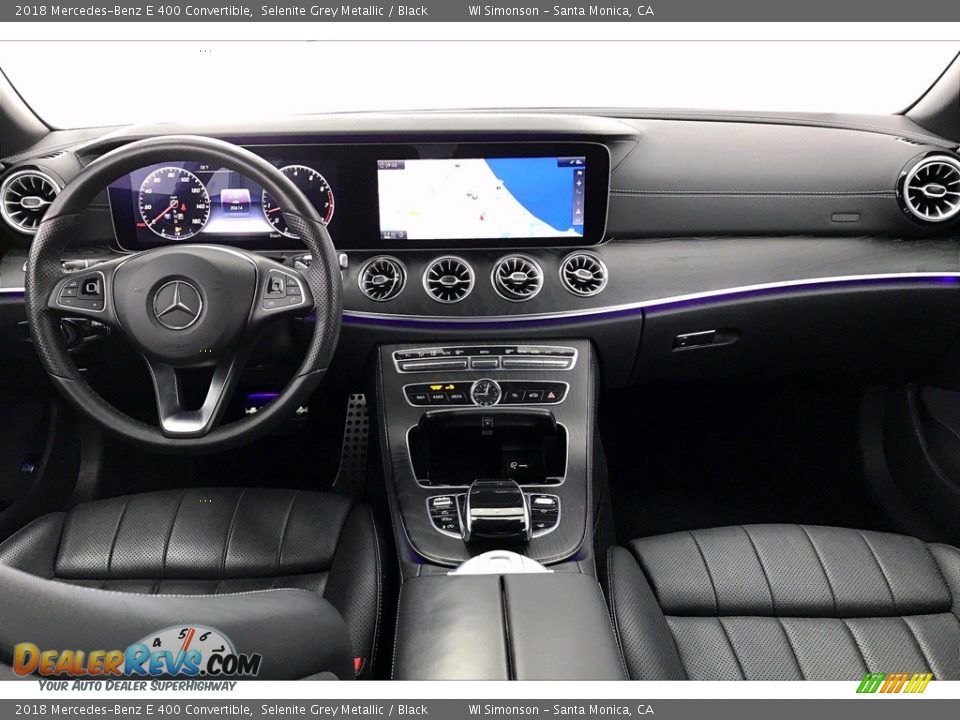 2018 Mercedes-Benz E 400 Convertible Selenite Grey Metallic / Black Photo #15