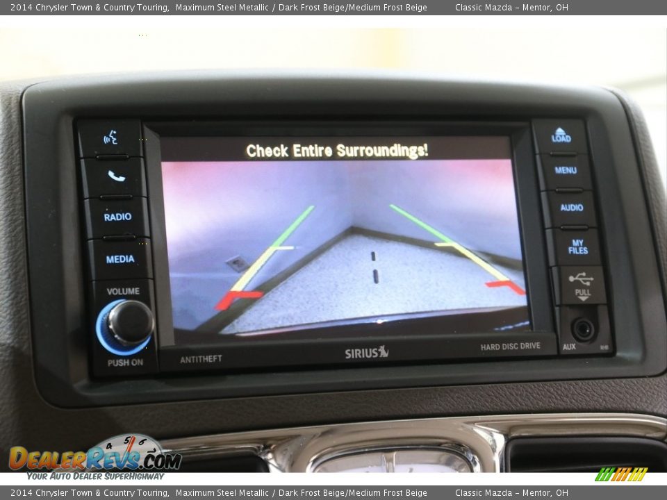 2014 Chrysler Town & Country Touring Maximum Steel Metallic / Dark Frost Beige/Medium Frost Beige Photo #13