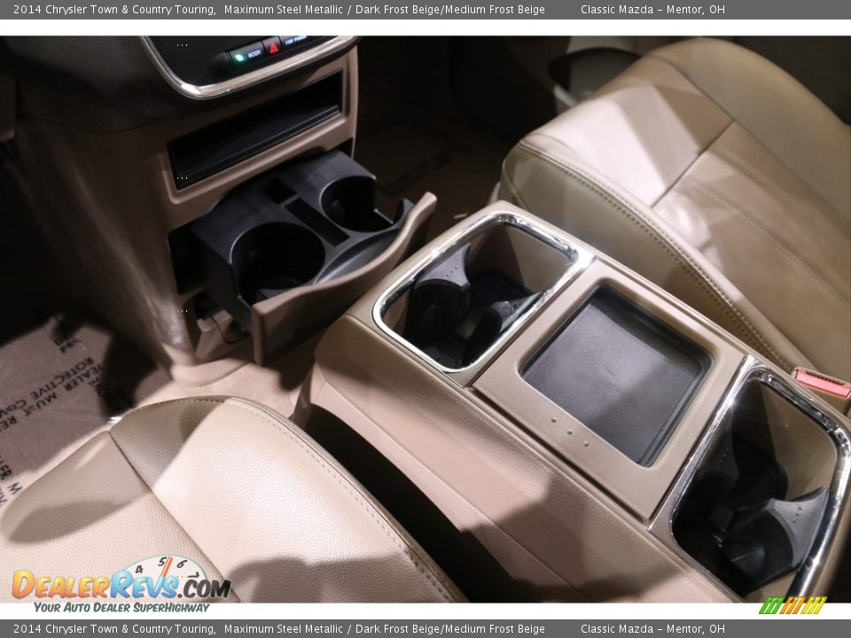 2014 Chrysler Town & Country Touring Maximum Steel Metallic / Dark Frost Beige/Medium Frost Beige Photo #15