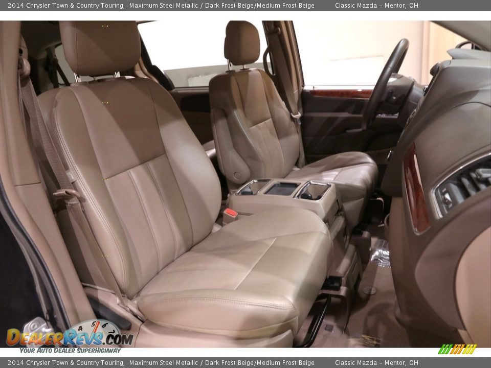 2014 Chrysler Town & Country Touring Maximum Steel Metallic / Dark Frost Beige/Medium Frost Beige Photo #16