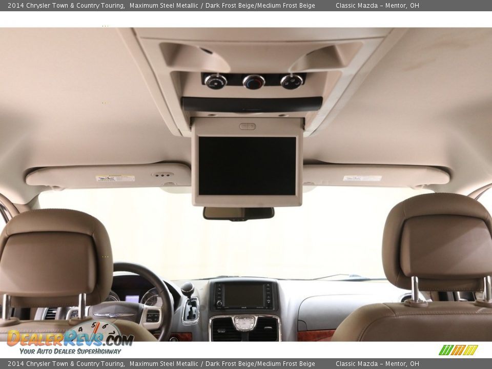 2014 Chrysler Town & Country Touring Maximum Steel Metallic / Dark Frost Beige/Medium Frost Beige Photo #20