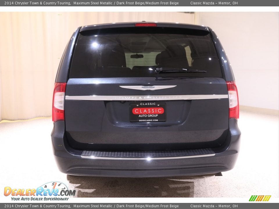 2014 Chrysler Town & Country Touring Maximum Steel Metallic / Dark Frost Beige/Medium Frost Beige Photo #21