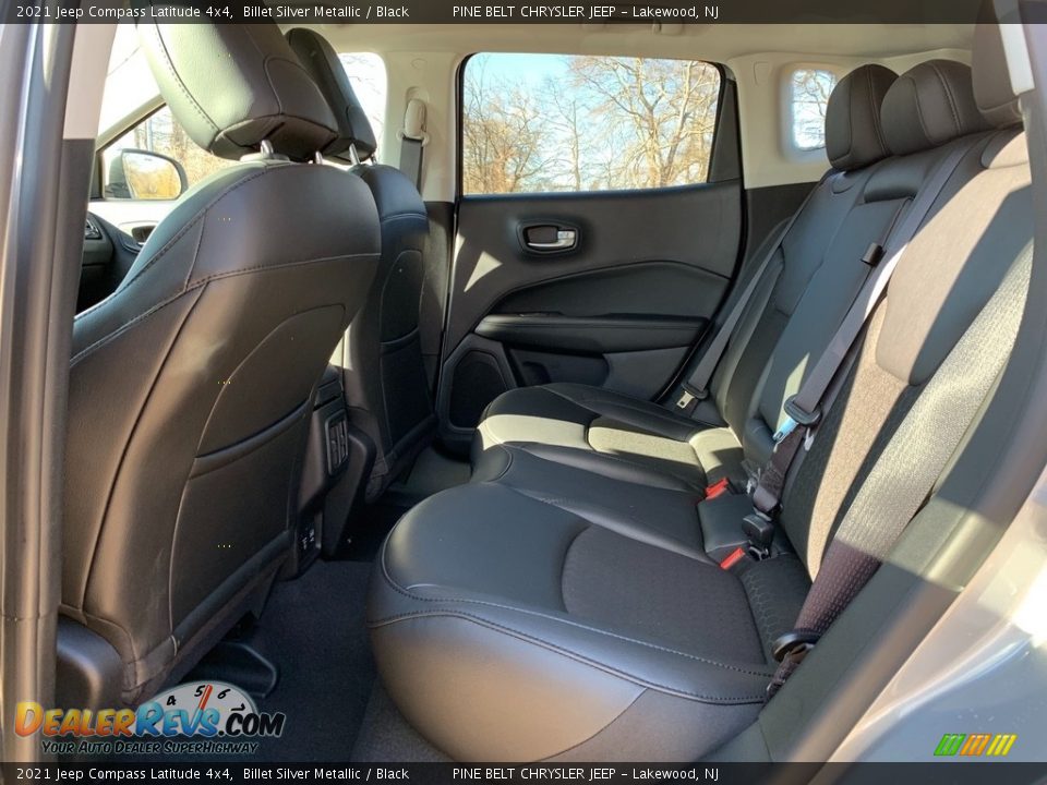 2021 Jeep Compass Latitude 4x4 Billet Silver Metallic / Black Photo #9