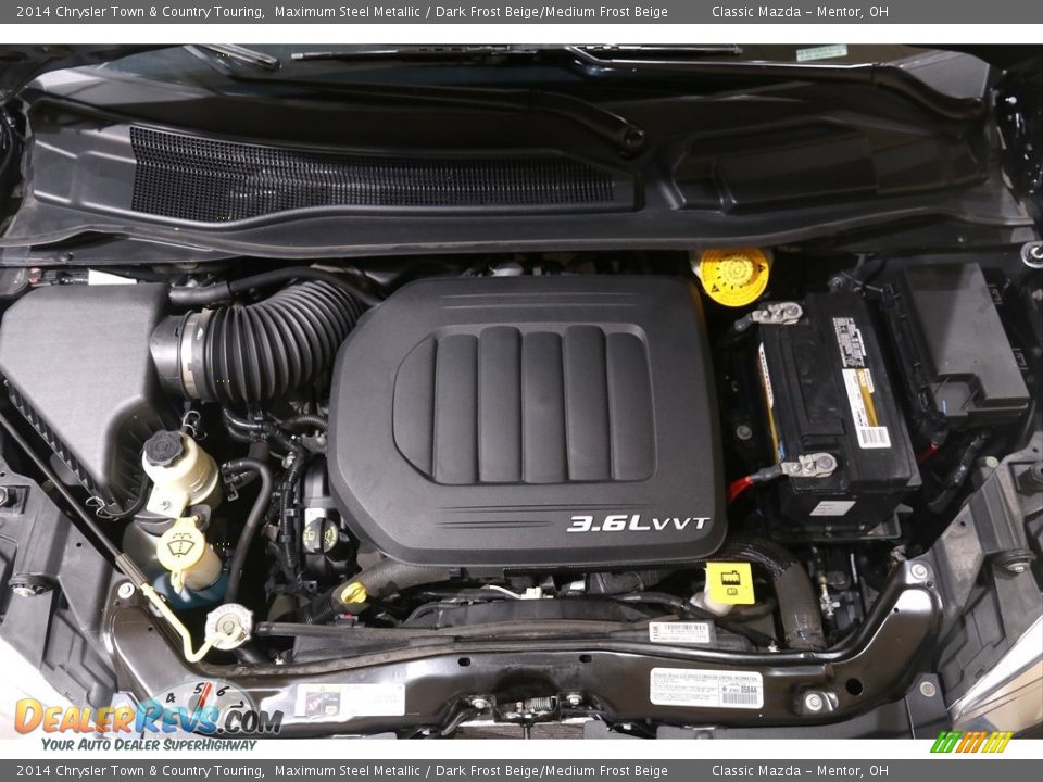 2014 Chrysler Town & Country Touring Maximum Steel Metallic / Dark Frost Beige/Medium Frost Beige Photo #22